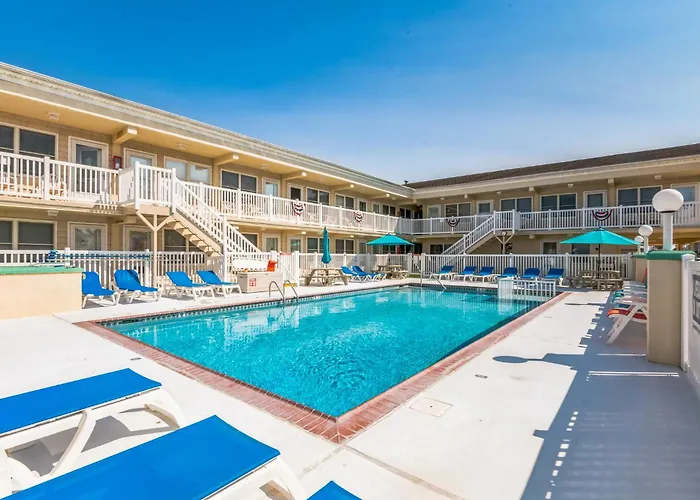 Ashore Beach Retreat-1Br 1Ba With Pool, Parking, 1 & Half Block To Beach & Boardwalk, Morey'S Pier